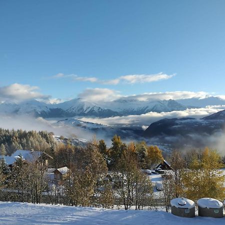 Apt 2 Chambres Calme Vue vallée 500m des pistes Le Corbier Esterno foto