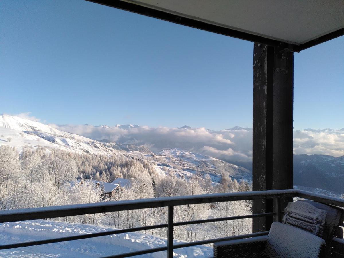 Apt 2 Chambres Calme Vue vallée 500m des pistes Le Corbier Esterno foto