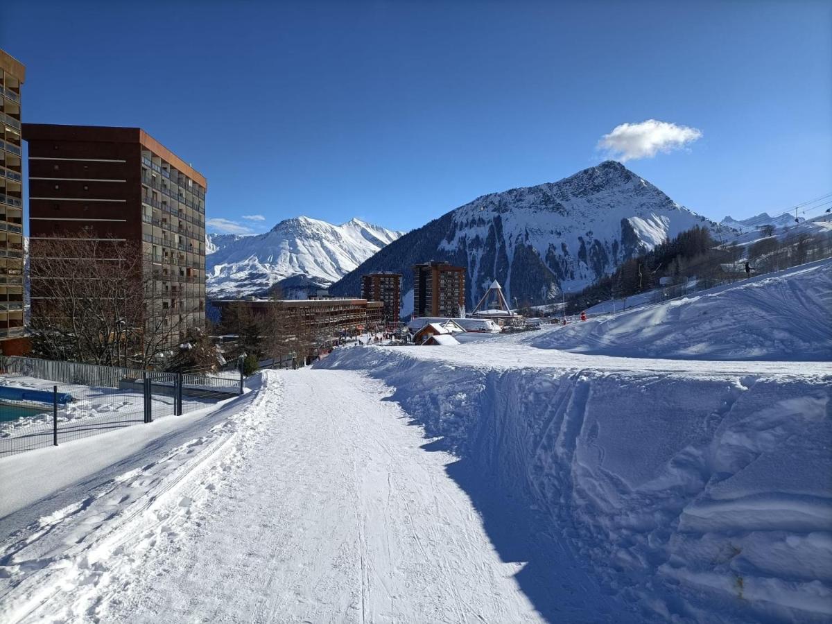 Apt 2 Chambres Calme Vue vallée 500m des pistes Le Corbier Esterno foto
